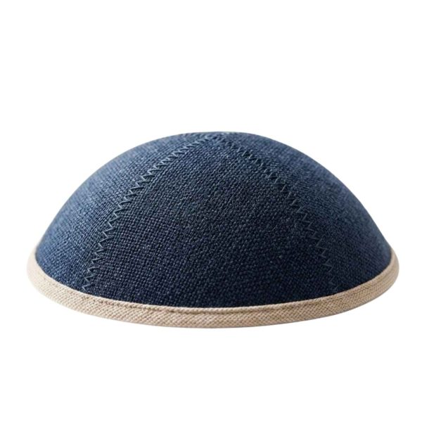 Kippah 1500x1500 (10) Linen Kippah